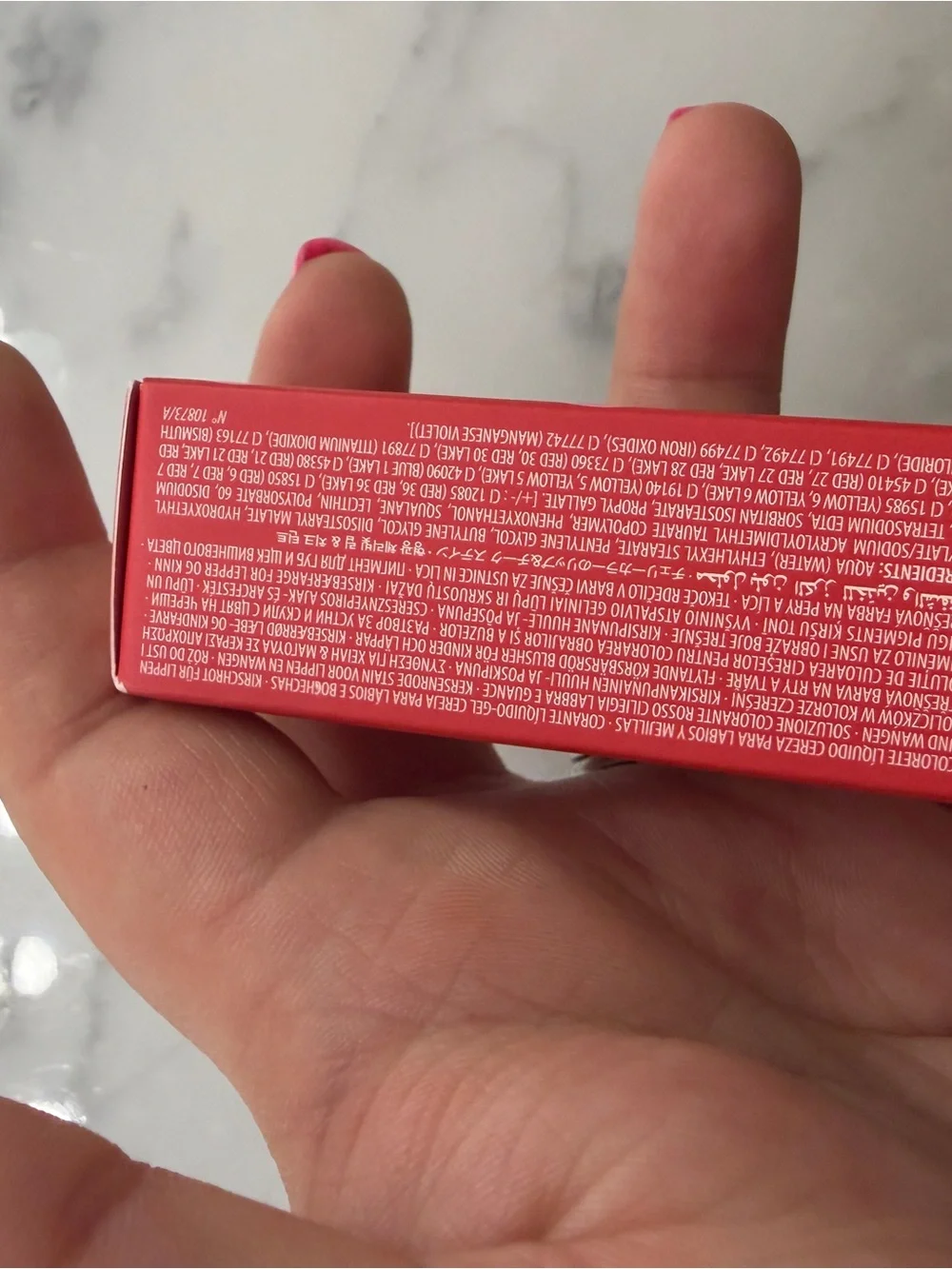 Benefit Gogo Tint Blush - Red and Pink Packaging